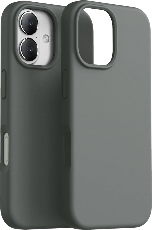 Dviced Silikonska MagSafe maska za iPhone 17, siva - iSTYLE RS