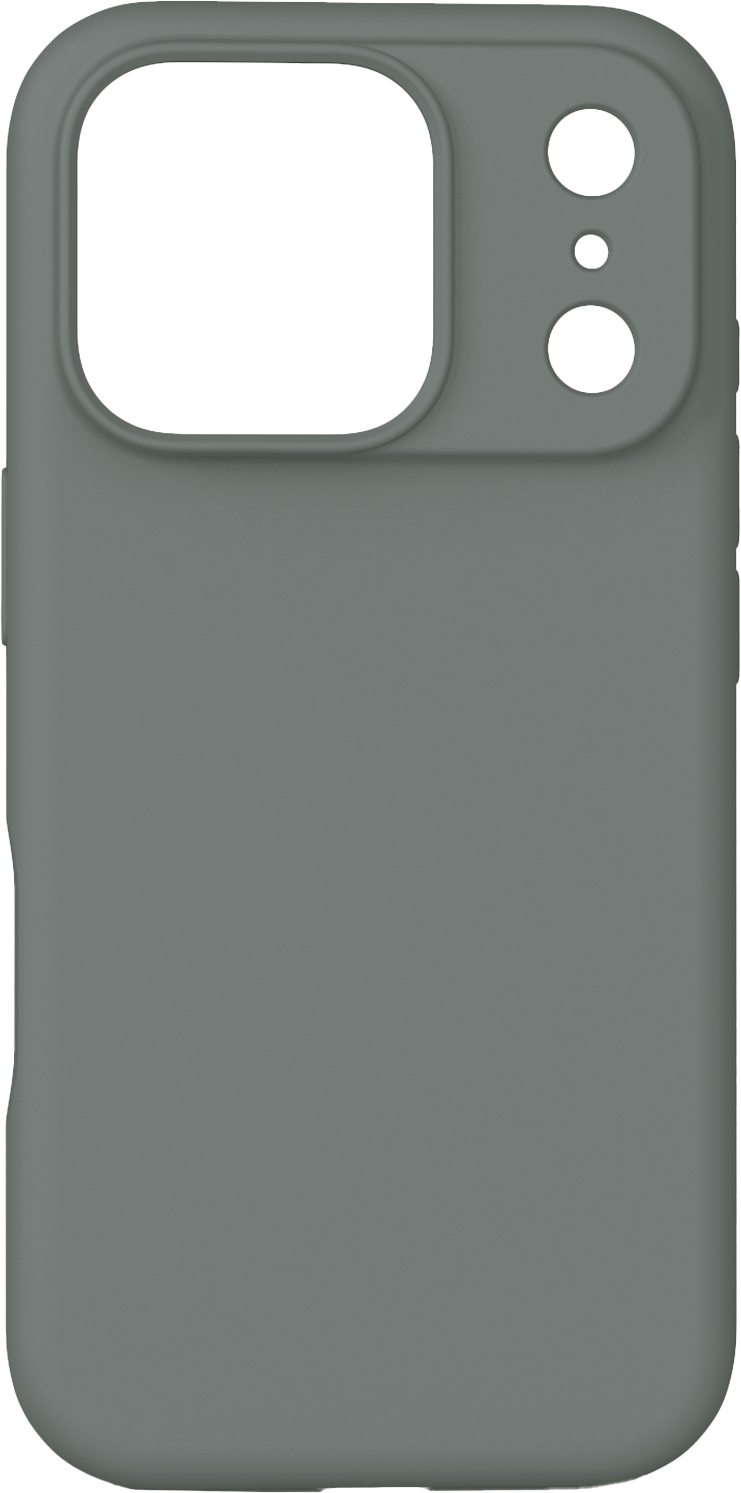 Dviced Silikonska MagSafe maska za iPhone 17 Pro, siva - iSTYLE RS