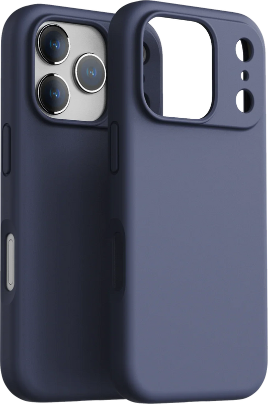 Dviced Silikonska MagSafe maska iPhone 17 Pro, plava - iSTYLE RS