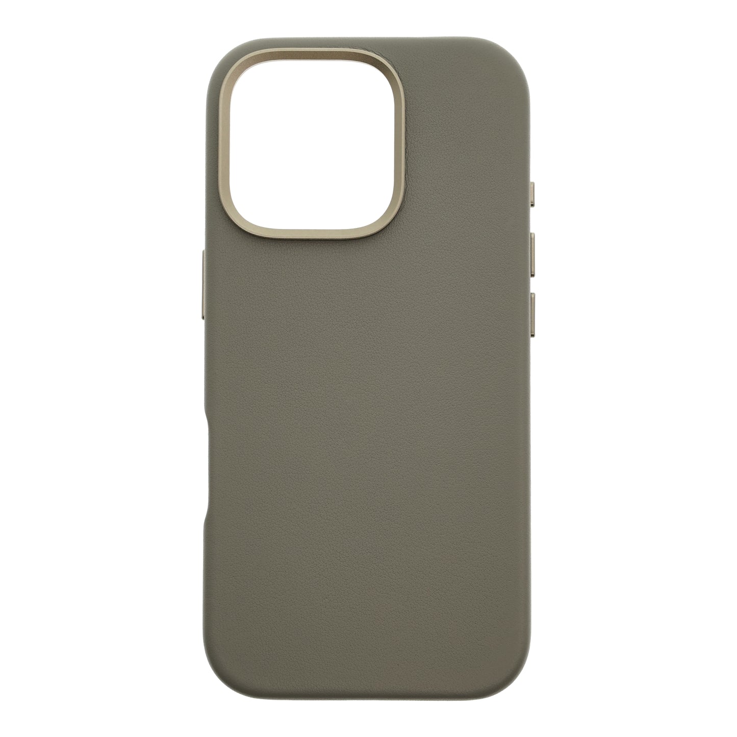 Dviced Leather maska sa MagSafe-om za iPhone 16 Pro - Grey