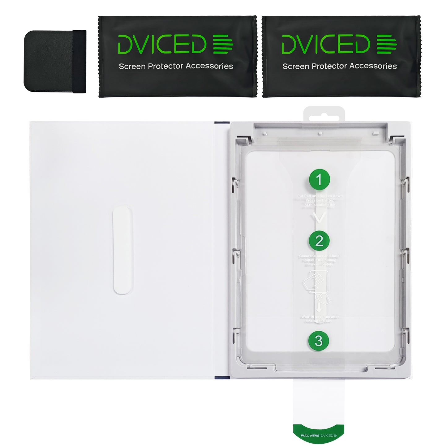 Dviced Tempered zaštitno staklo za iPad Air 11 sa aplikatorom protiv prašine