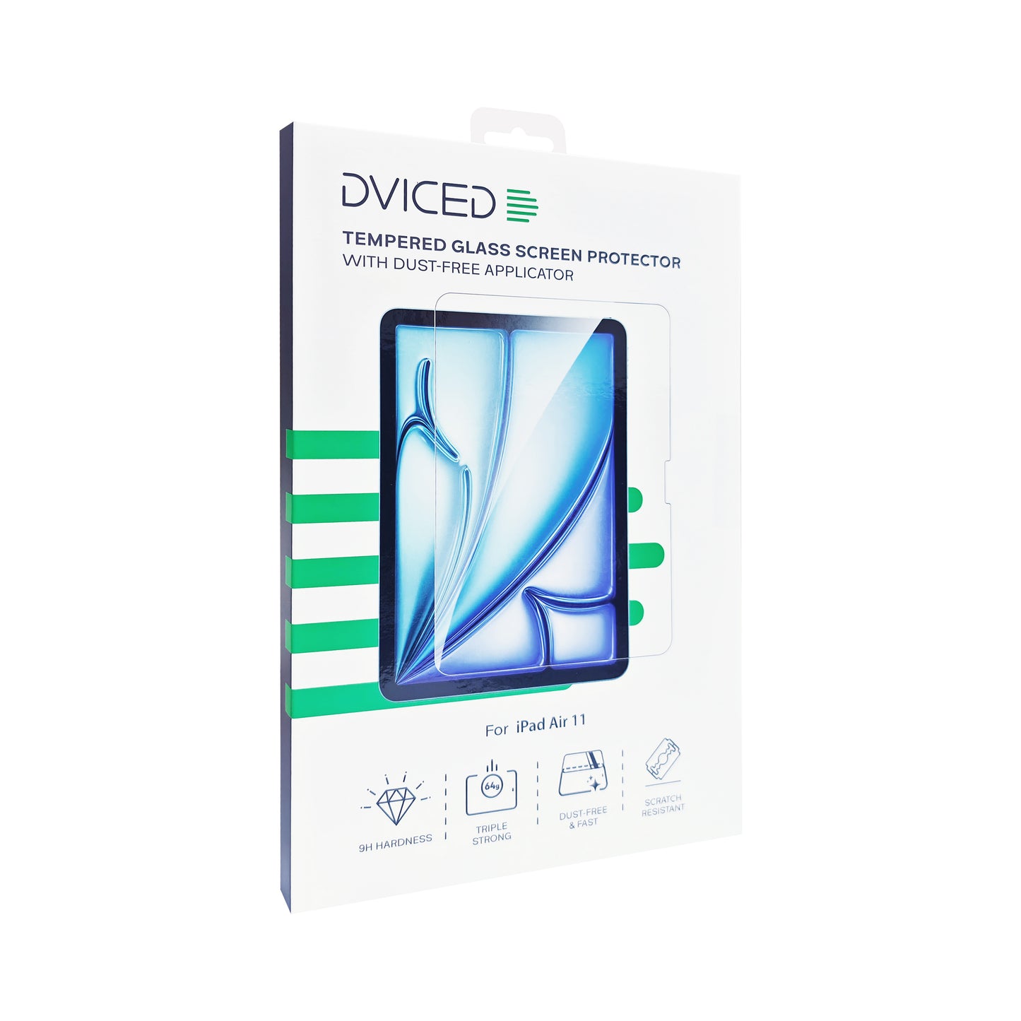 Dviced Tempered zaštitno staklo za iPad Air 11 sa aplikatorom protiv prašine