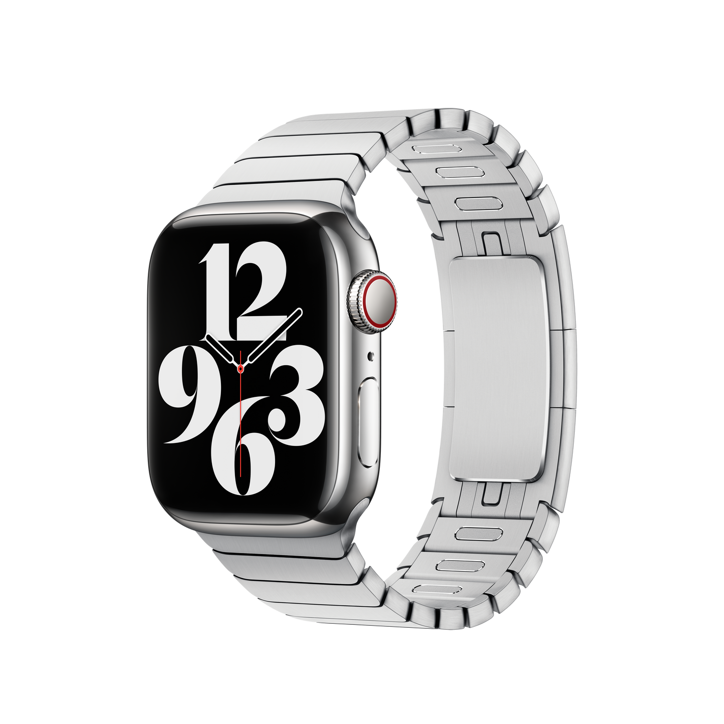 38mm Silver Link Bracelet - iSTYLE RS
