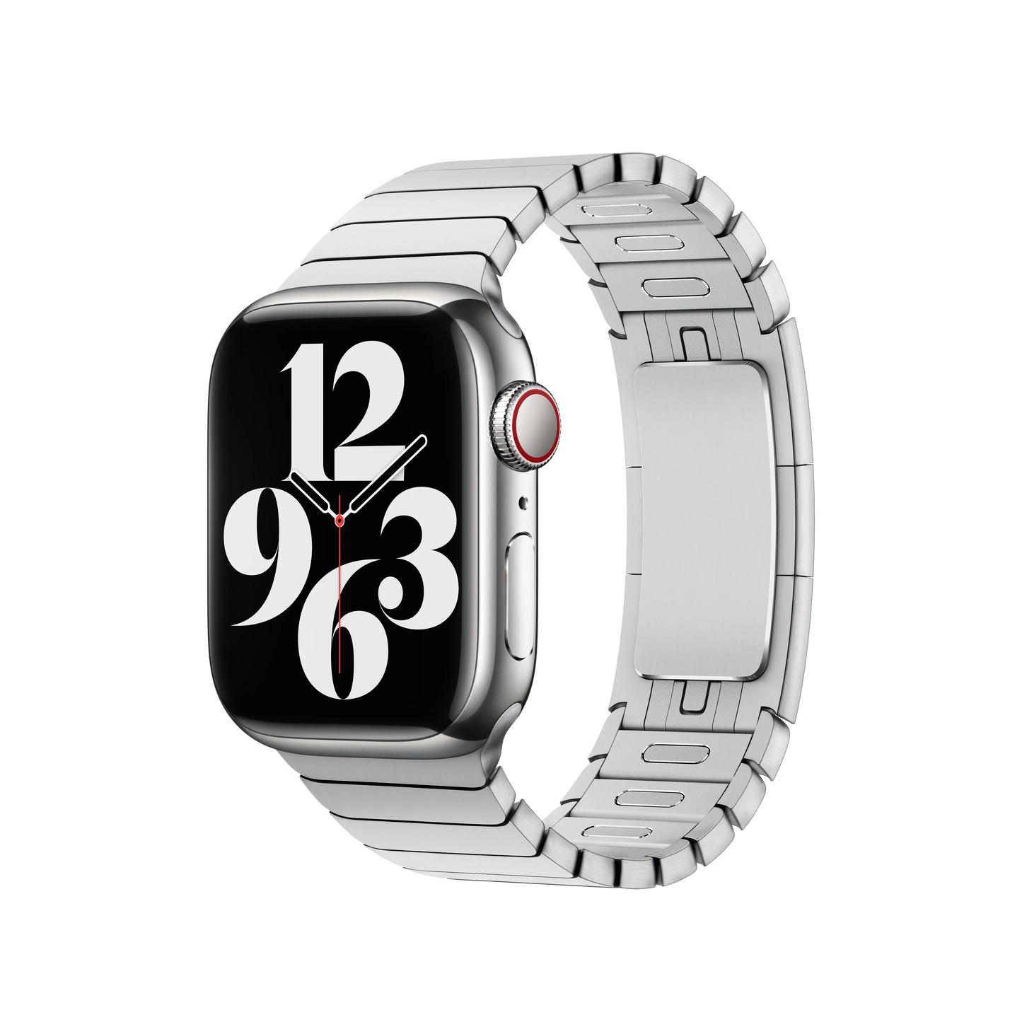 38mm Silver Link Bracelet - iSTYLE RS