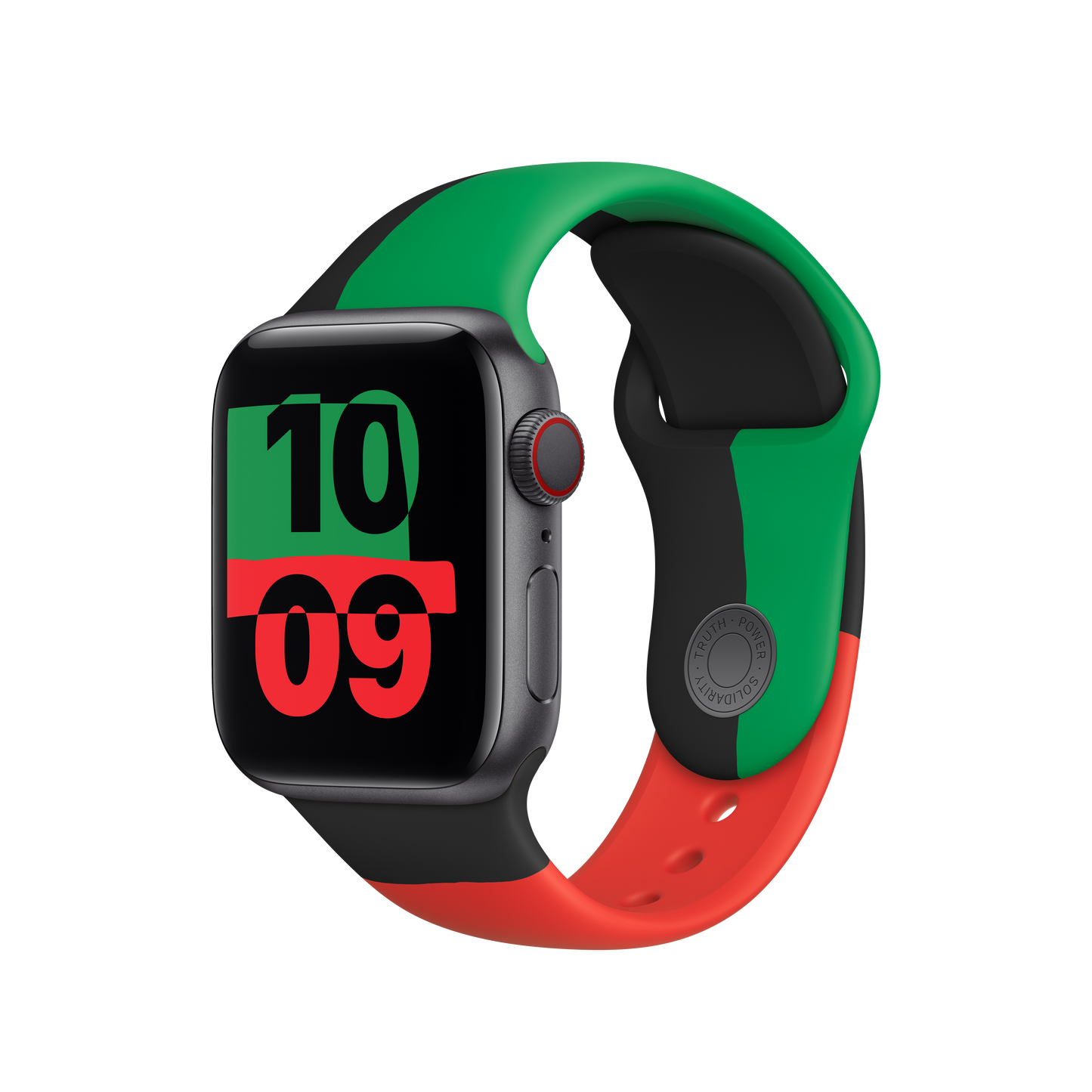 40mm Black Unity Sport Band - M/L - iSTYLE RS