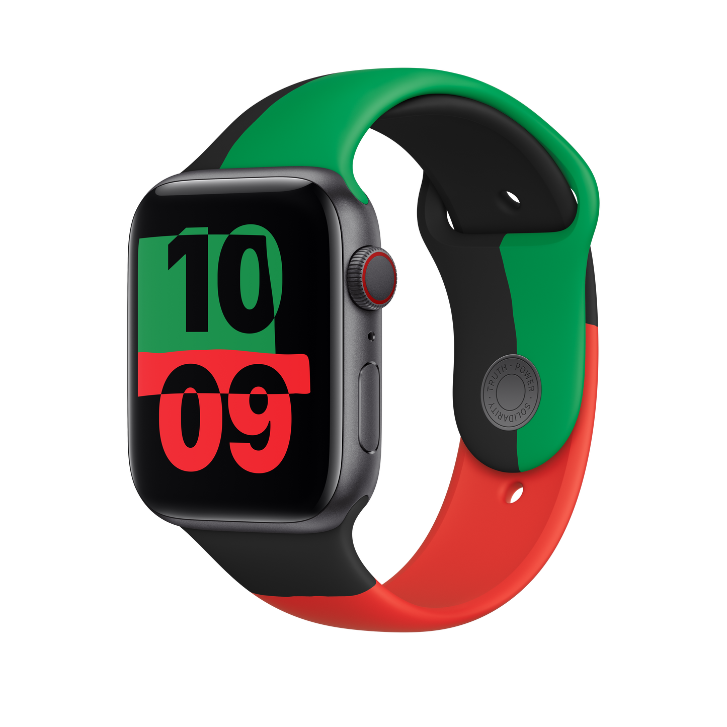 44mm Black Unity Sport Band - M/L - iSTYLE RS