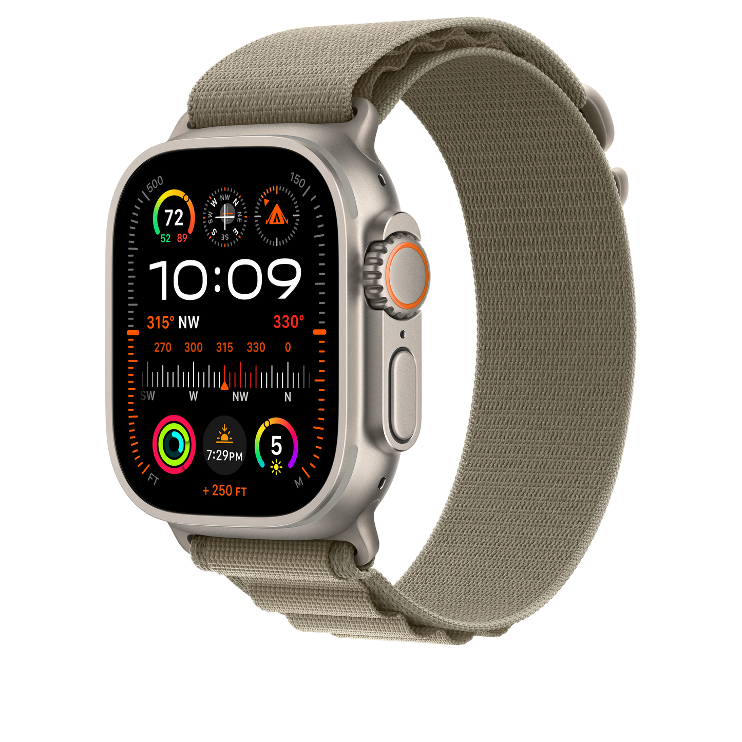 49mm Olive Alpine Loop - Small - iSTYLE RS