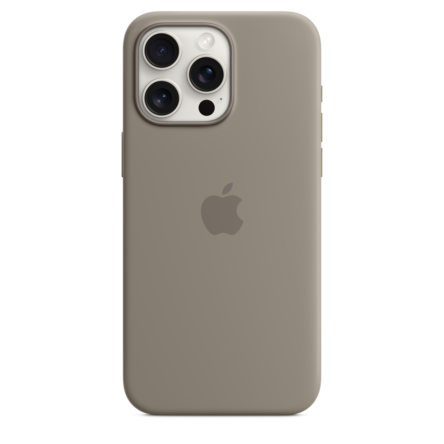 iPhone 15 Pro Max Silicone Case sa MagSafe-om - Clay - iSTYLE RS