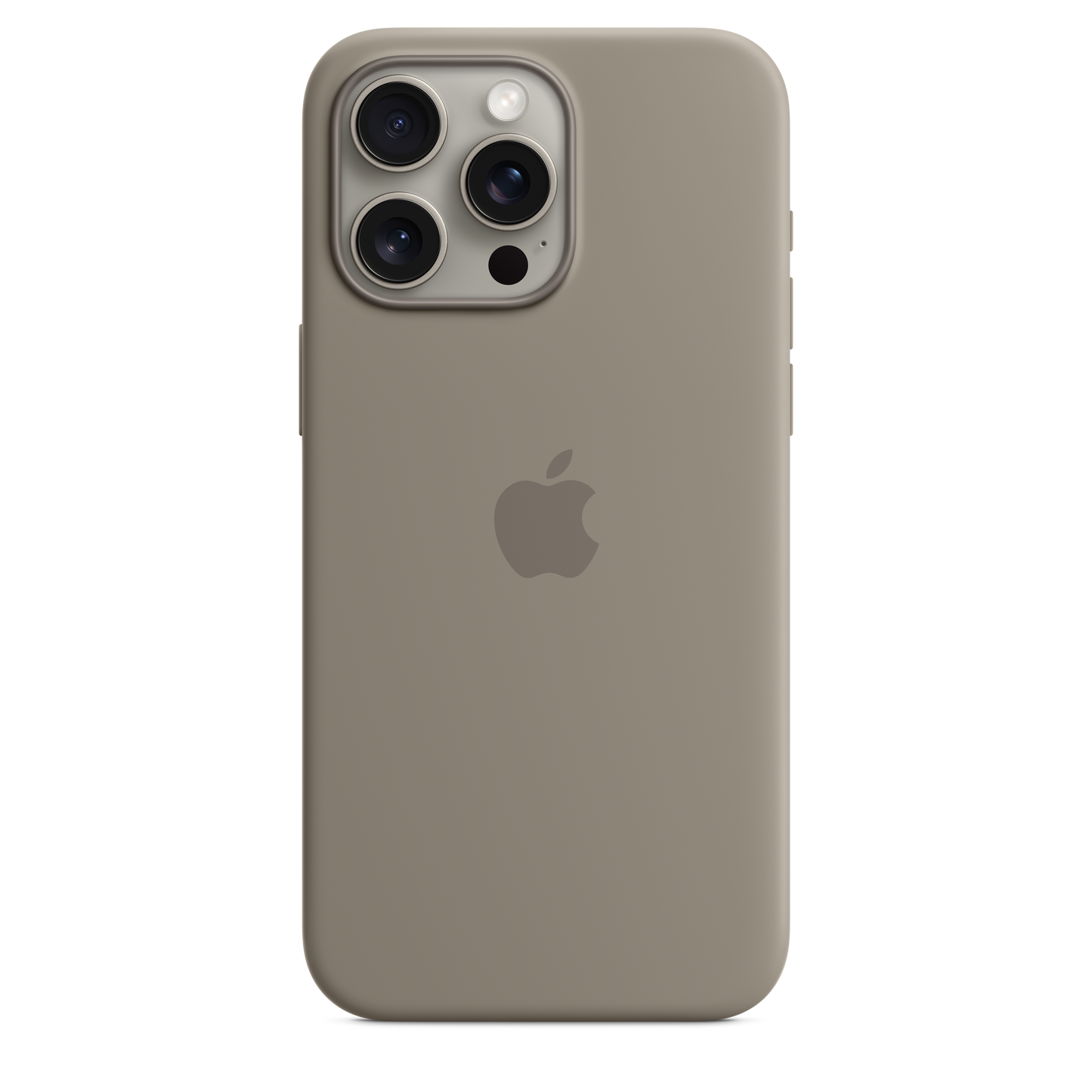 iPhone 15 Pro Max Silicone Case sa MagSafe-om - Clay - iSTYLE RS
