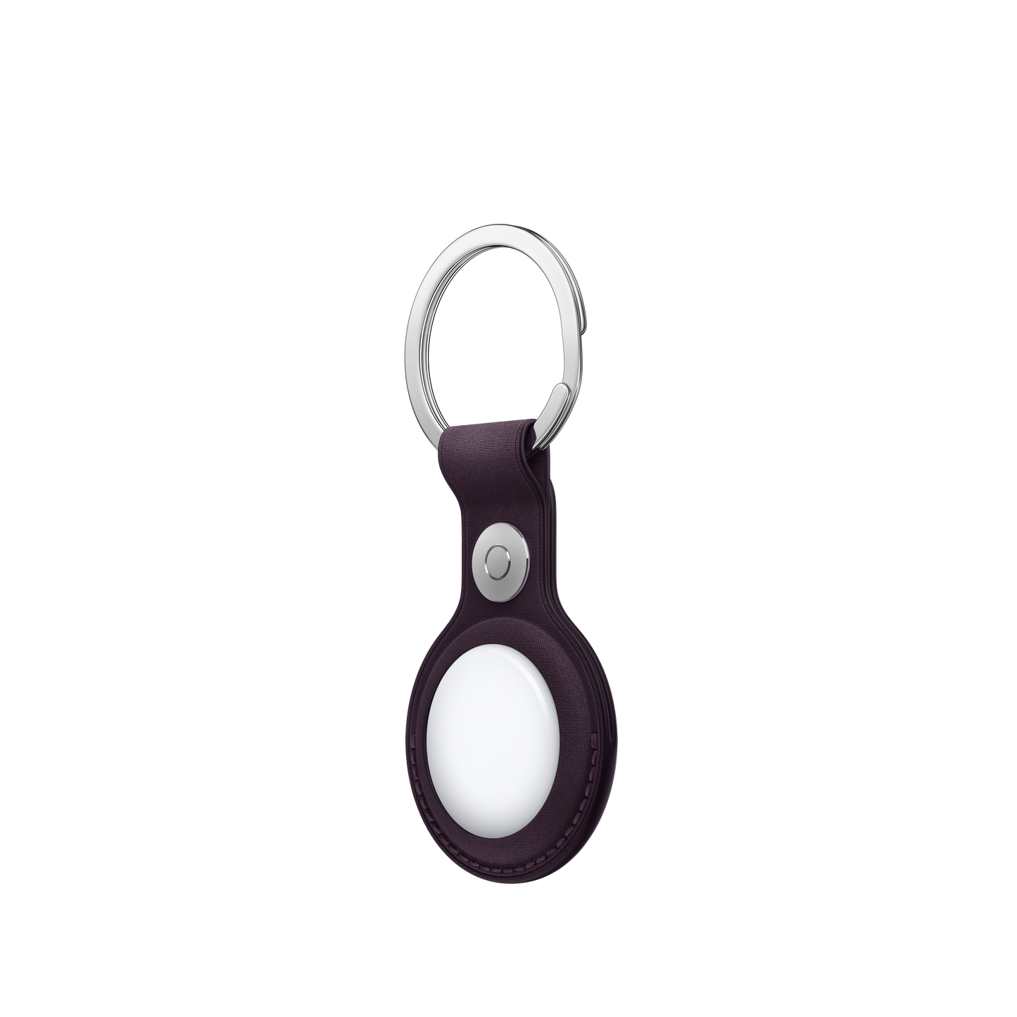 AirTag FineWoven Key Ring - Blackberry - iSTYLE RS