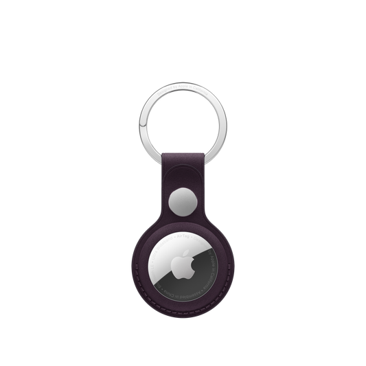 AirTag FineWoven Key Ring - Blackberry - iSTYLE RS