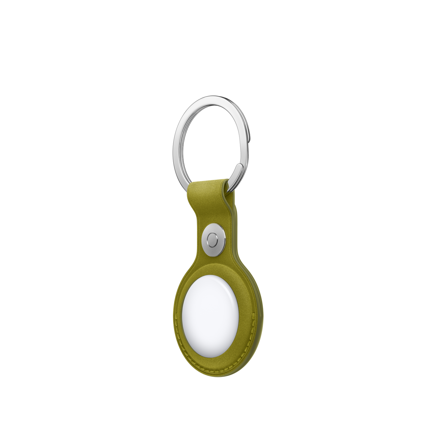 AirTag FineWoven Key Ring - Chartreuse - iSTYLE RS