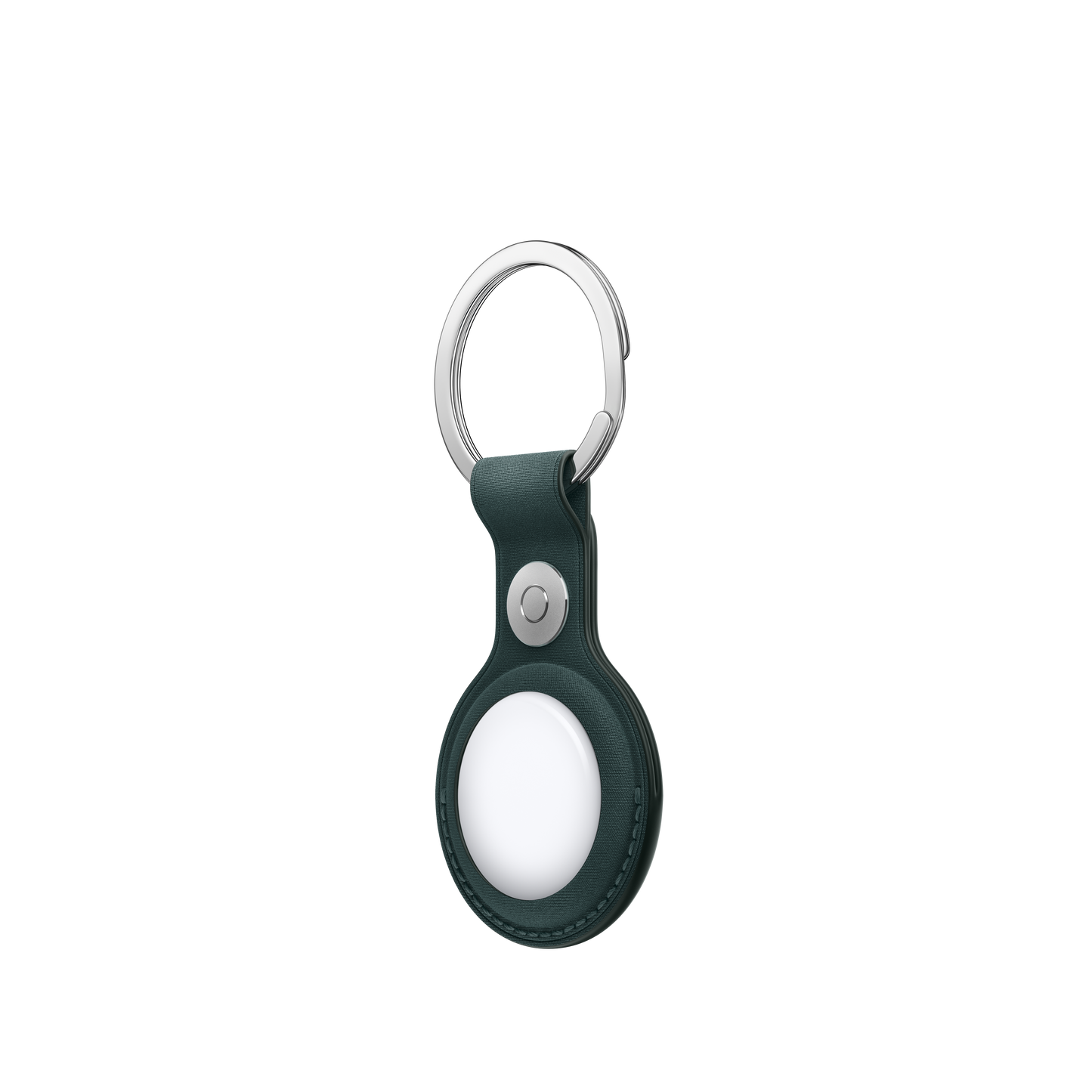 AirTag FineWoven Key Ring - Dark Green - iSTYLE RS