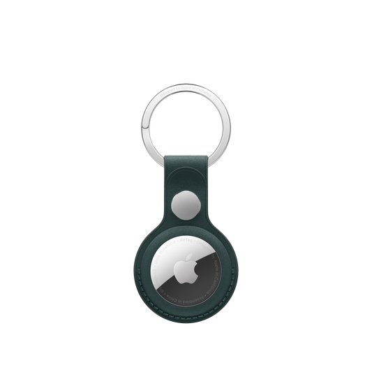 AirTag FineWoven Key Ring - Dark Green - iSTYLE RS