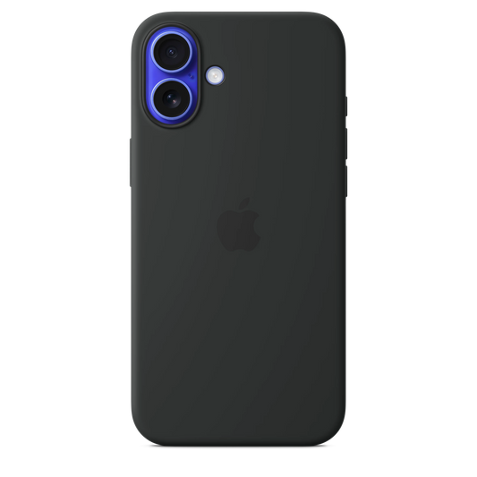 iPhone 16 Plus Silicone Case sa MagSafe-om - Black - iSTYLE RS