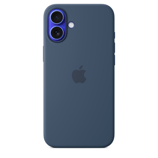 iPhone 16 Plus Silicone Case sa MagSafe-om - Denim - iSTYLE RS
