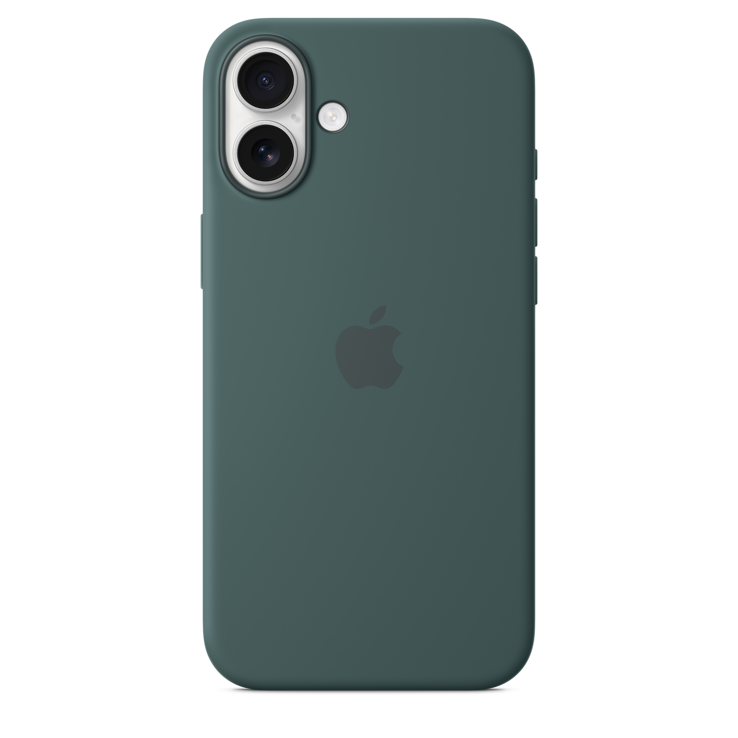 iPhone 16 Plus Silicone Case sa MagSafe-om - Lake Green - iSTYLE RS