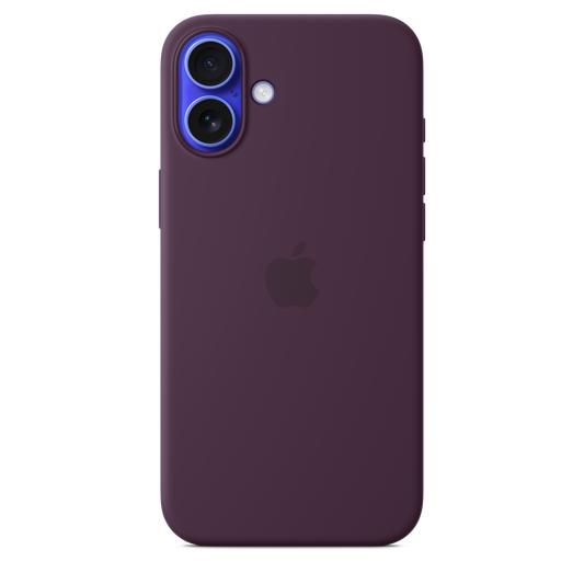 iPhone 16 Plus Silicone Case sa MagSafe-om - Plum - iSTYLE RS