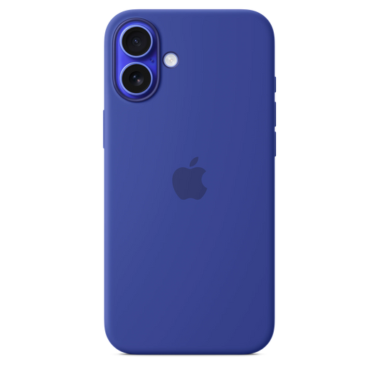 iPhone 16 Plus Silicone Case sa MagSafe-om - Ultramarine - iSTYLE RS