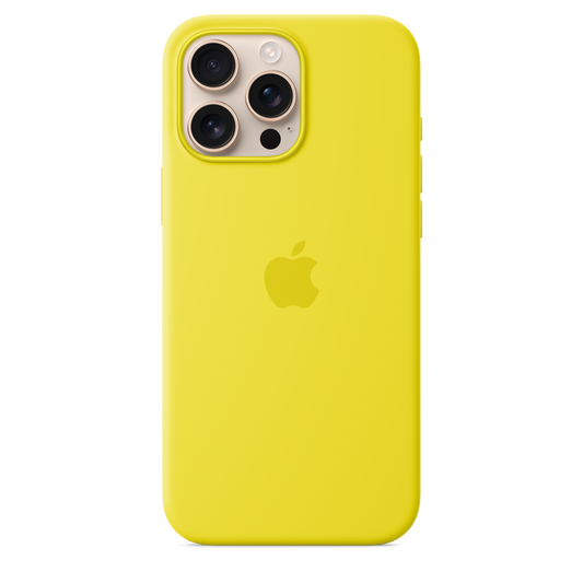 iPhone 16 Pro Max Silicone Case sa MagSafe-om - Star Fruit - iSTYLE RS