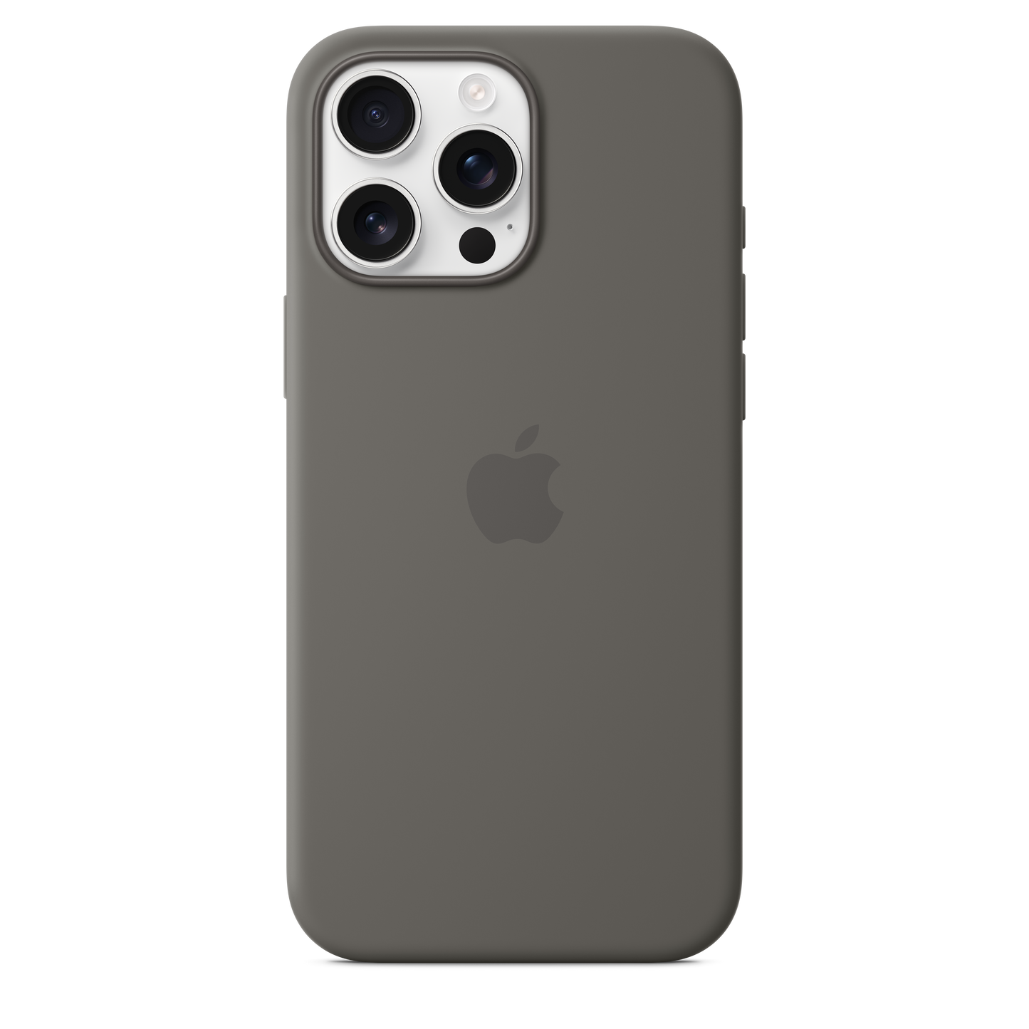 iPhone 16 Pro Max Silicone Case sa MagSafe-om - Stone Grey - iSTYLE RS