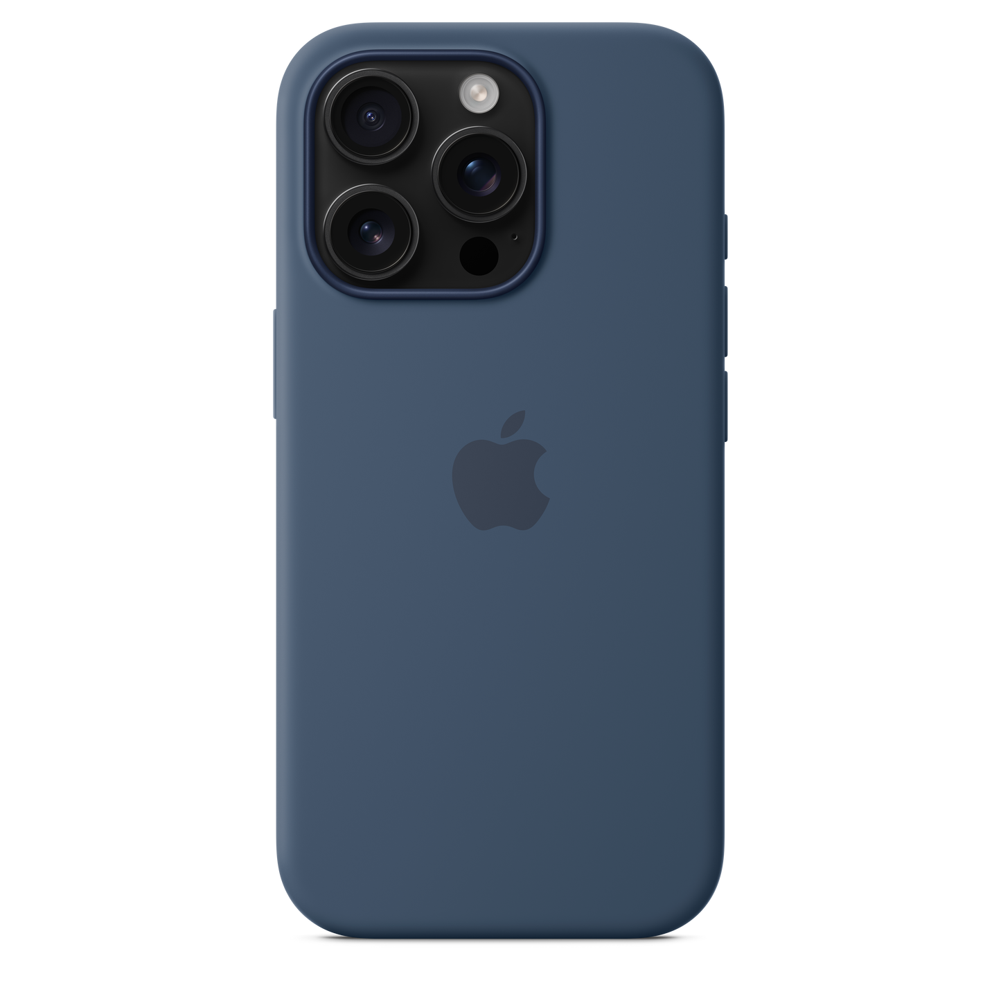 iPhone 16 Pro Silicone Case sa MagSafe-om - Denim - iSTYLE RS