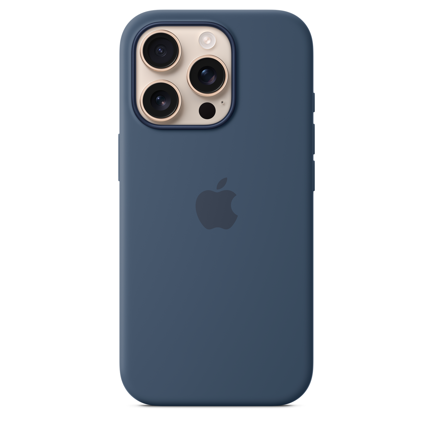 iPhone 16 Pro Silicone Case sa MagSafe-om - Denim - iSTYLE RS