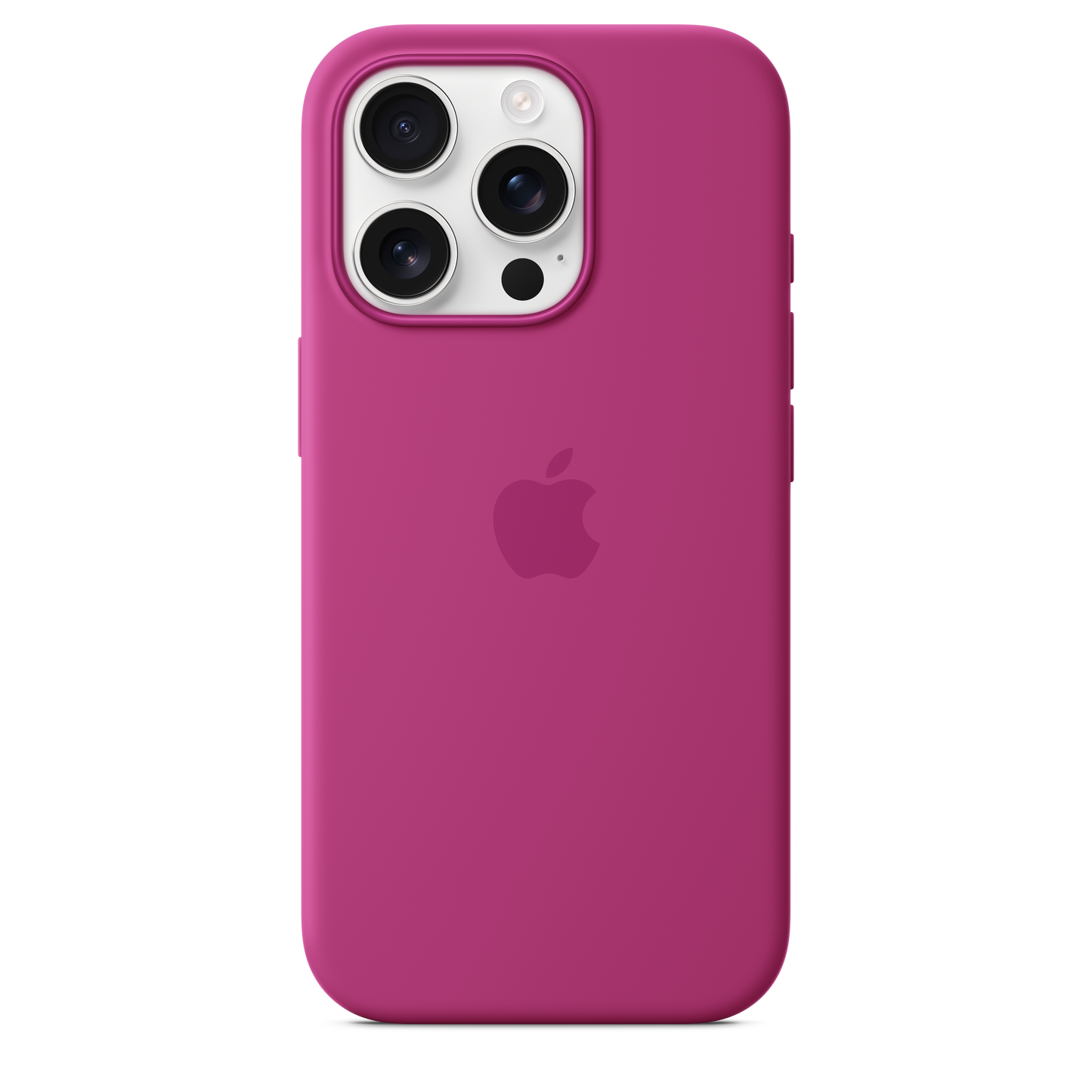 iPhone 16 Pro Silicone Case sa MagSafe-om - Fuchsia - iSTYLE RS