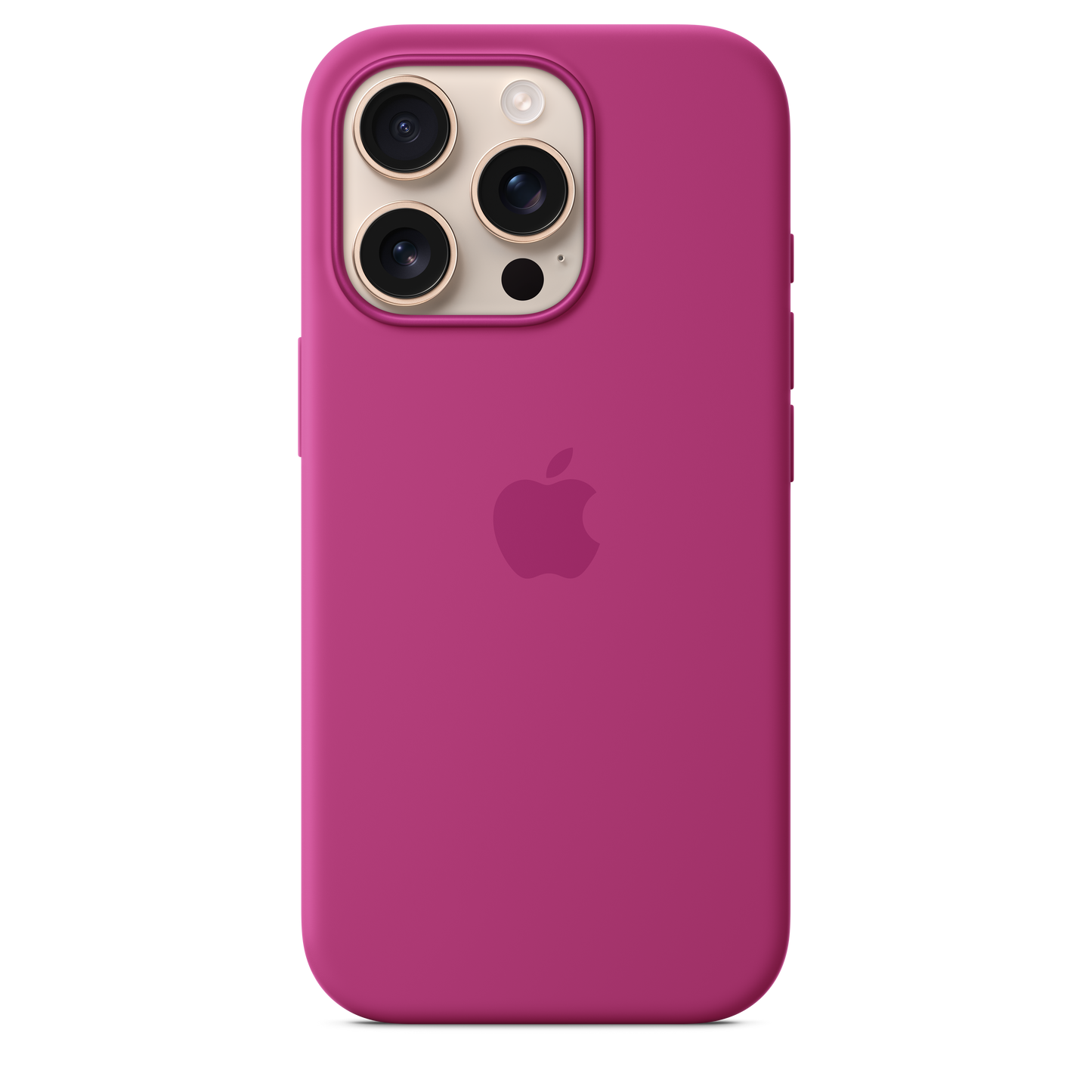 iPhone 16 Pro Silicone Case sa MagSafe-om - Fuchsia - iSTYLE RS