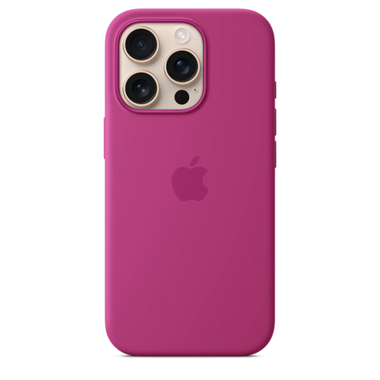 iPhone 16 Pro Silicone Case sa MagSafe-om - Fuchsia - iSTYLE RS
