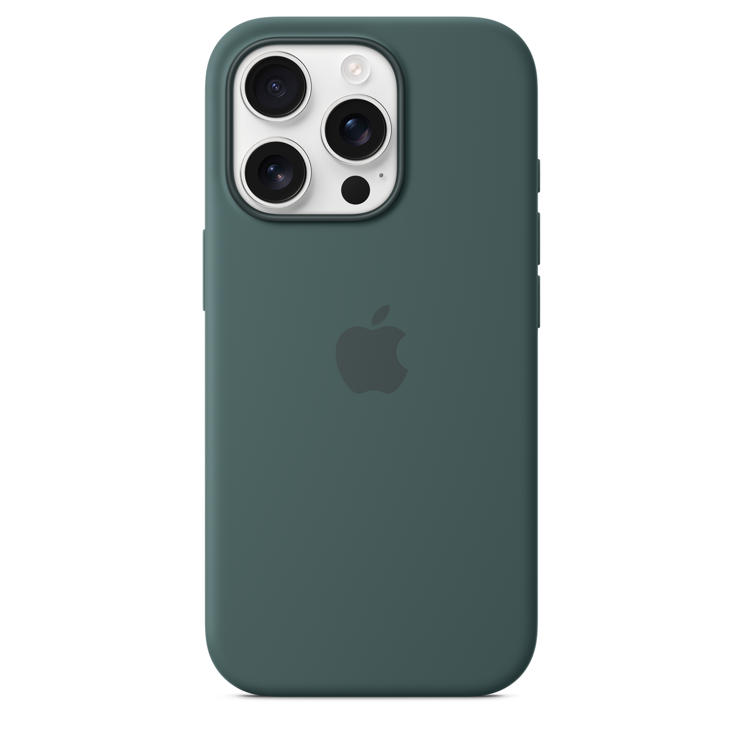 iPhone 16 Pro Silicone Case sa MagSafe-om - Lake Green - iSTYLE RS