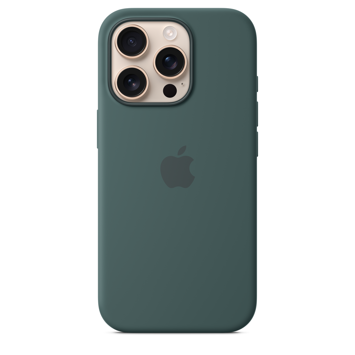 iPhone 16 Pro Silicone Case sa MagSafe-om - Lake Green - iSTYLE RS