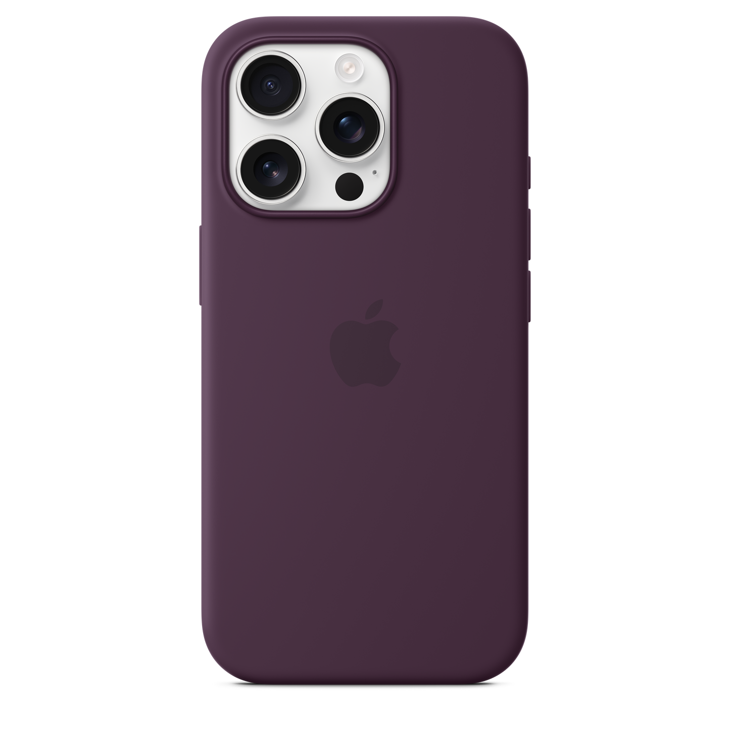 iPhone 16 Pro Silicone Case sa MagSafe-om - Plum - iSTYLE RS