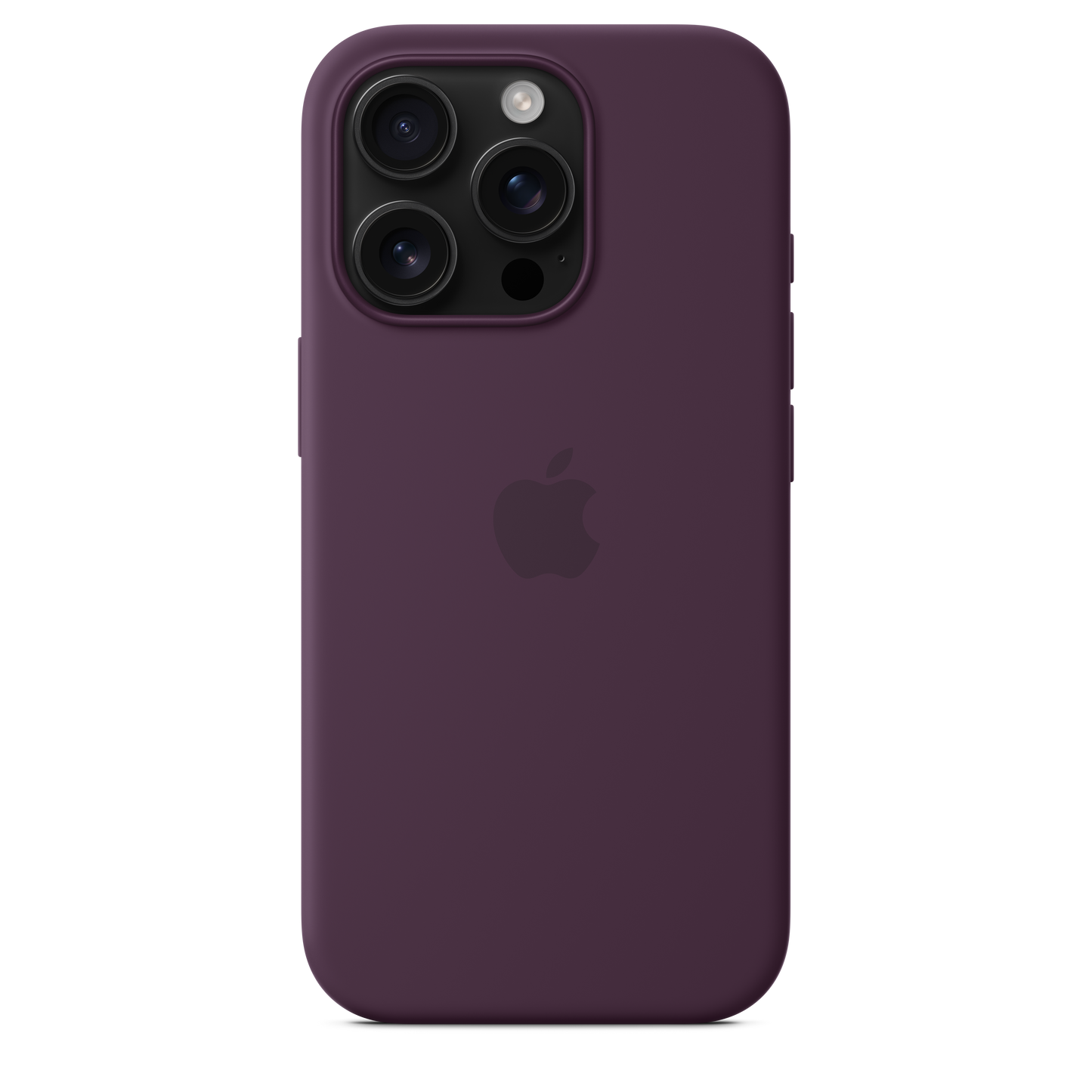 iPhone 16 Pro Silicone Case sa MagSafe-om - Plum - iSTYLE RS