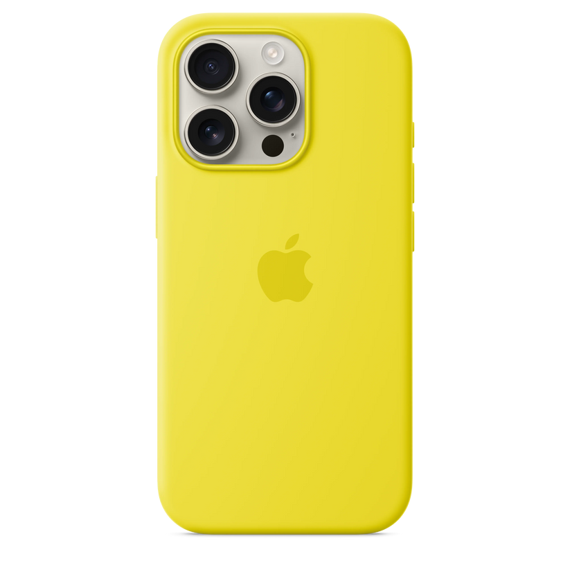 iPhone 16 Pro Silicone Case sa MagSafe-om - Star Fruit - iSTYLE RS