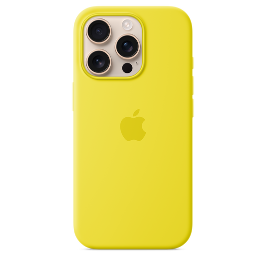 iPhone 16 Pro Silicone Case sa MagSafe-om - Star Fruit - iSTYLE RS