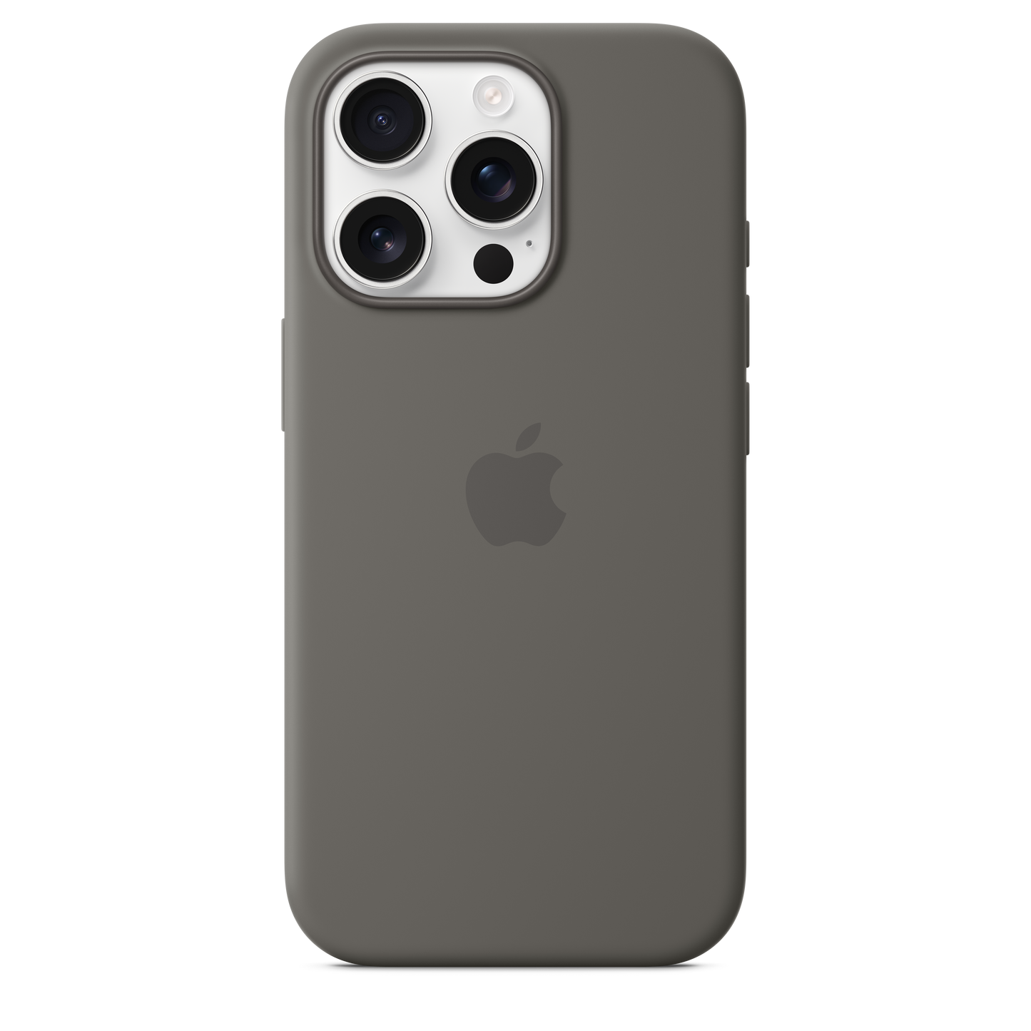 iPhone 16 Pro Silicone Case sa MagSafe-om - Stone Grey - iSTYLE RS