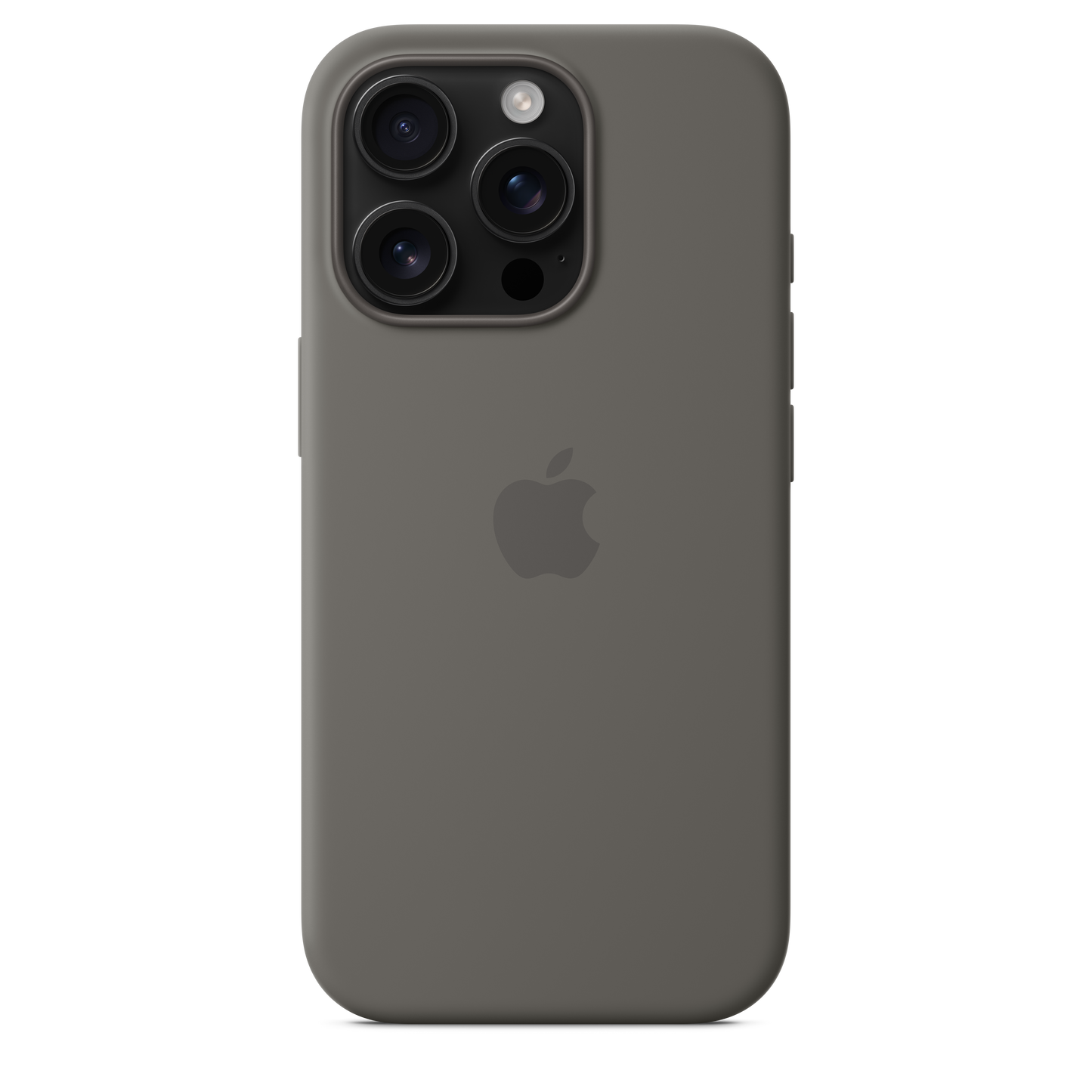 iPhone 16 Pro Silicone Case sa MagSafe-om - Stone Grey - iSTYLE RS