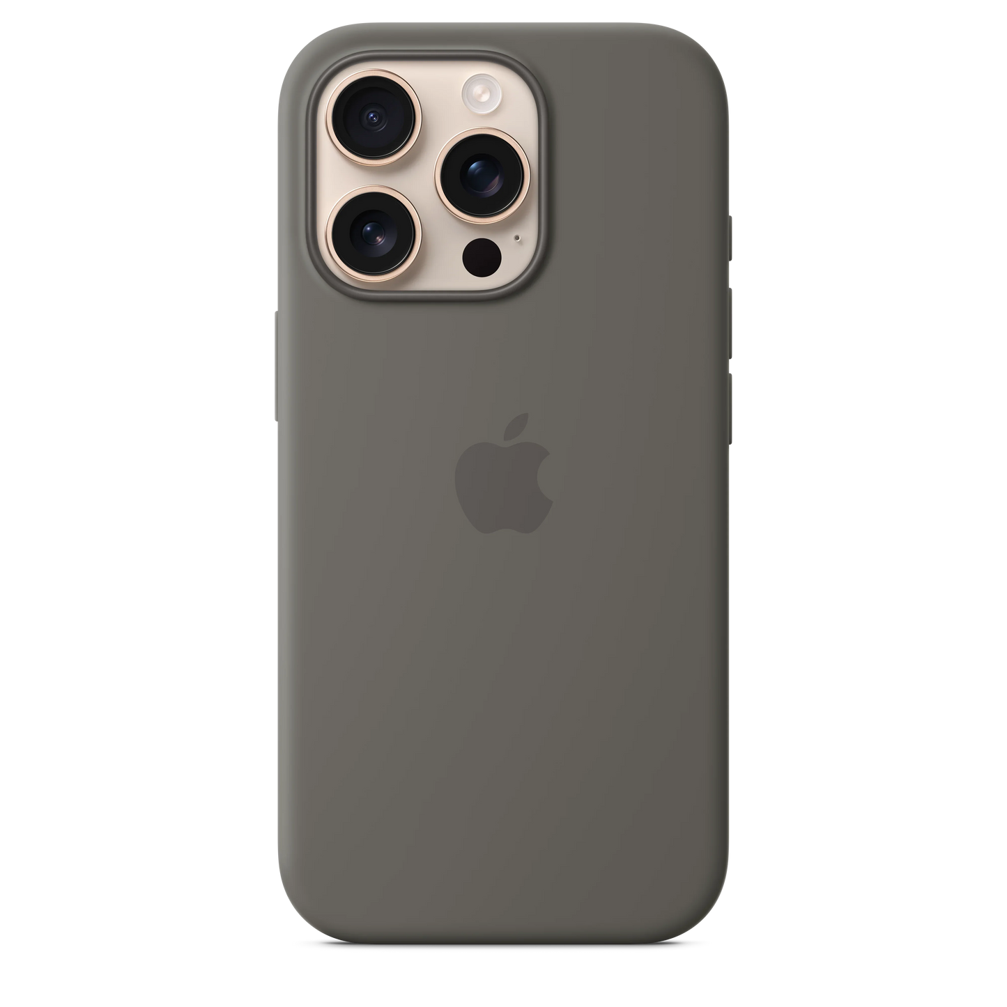 iPhone 16 Pro Silicone Case sa MagSafe-om - Stone Grey - iSTYLE RS