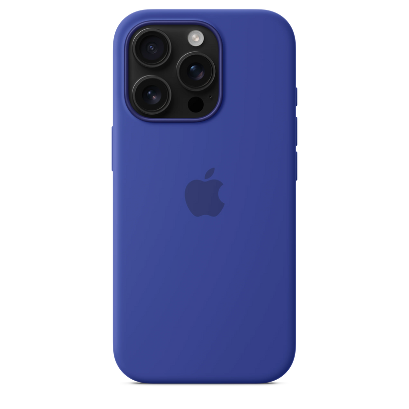 iPhone 16 Pro Silicone Case sa MagSafe-om - Ultramarine - iSTYLE RS
