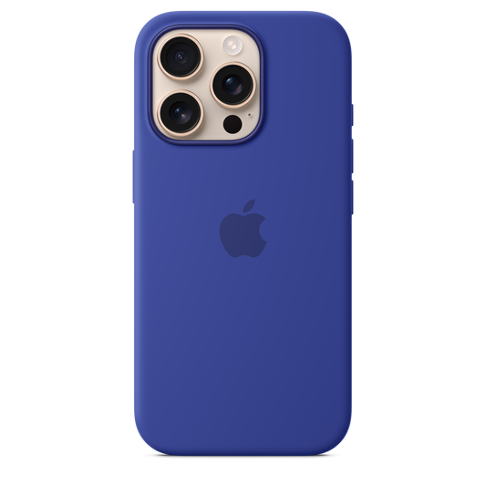 iPhone 16 Pro Silicone Case sa MagSafe-om - Ultramarine - iSTYLE RS