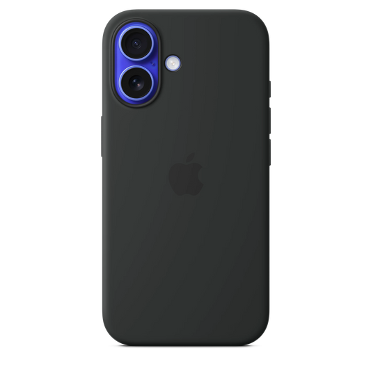 iPhone 16 Silicone Case sa MagSafe-om - Black - iSTYLE RS