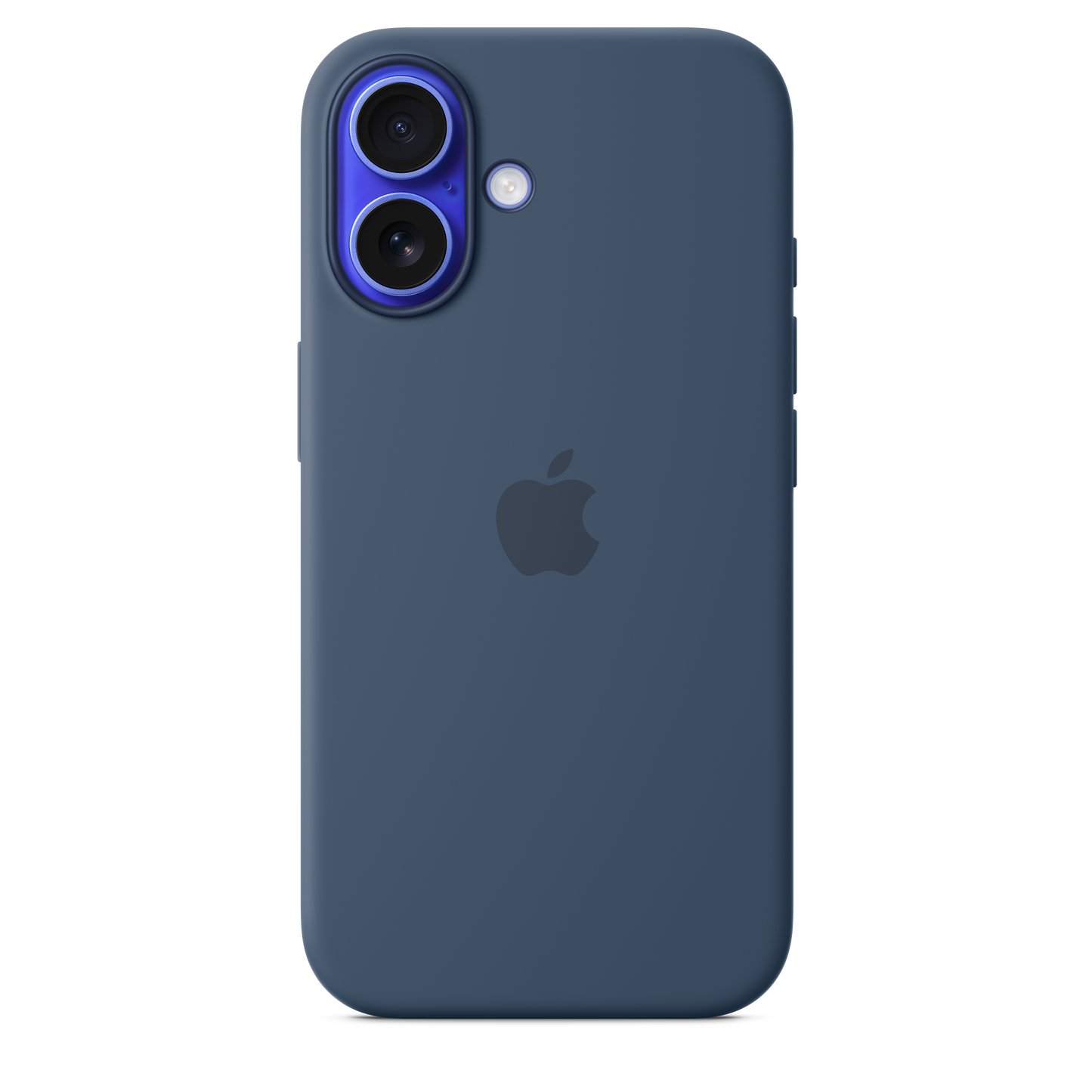 iPhone 16 Silicone Case sa MagSafe-om - Denim - iSTYLE RS