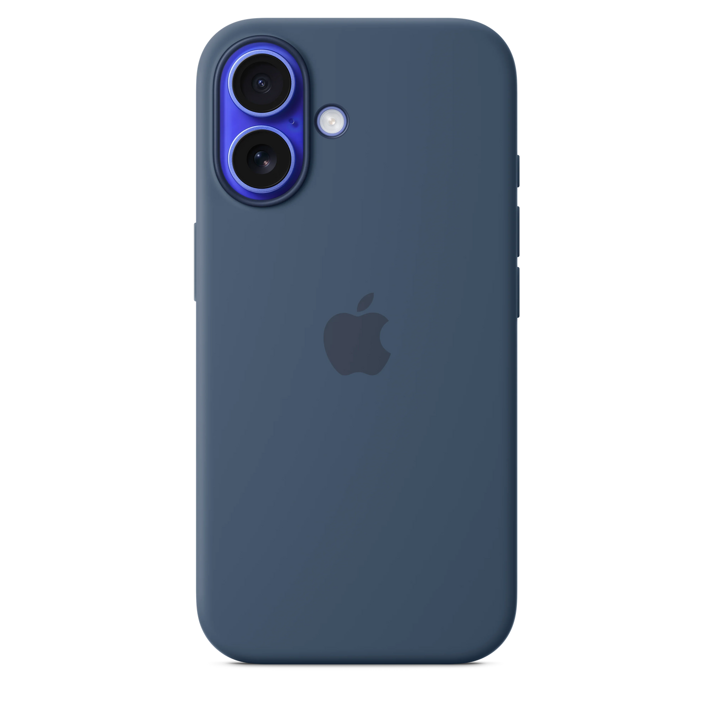 iPhone 16 Silicone Case sa MagSafe-om - Denim - iSTYLE RS