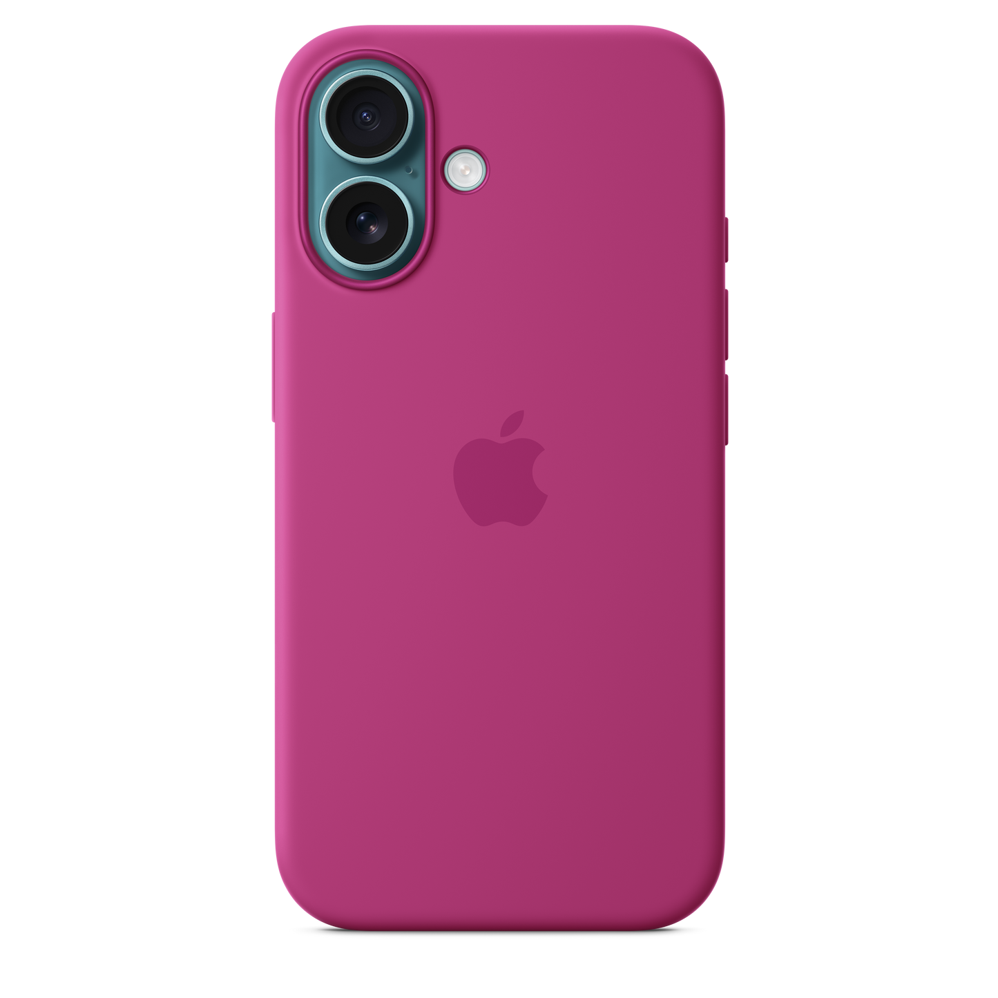 iPhone 16 Silicone Case sa MagSafe-om - Fuchsia - iSTYLE RS