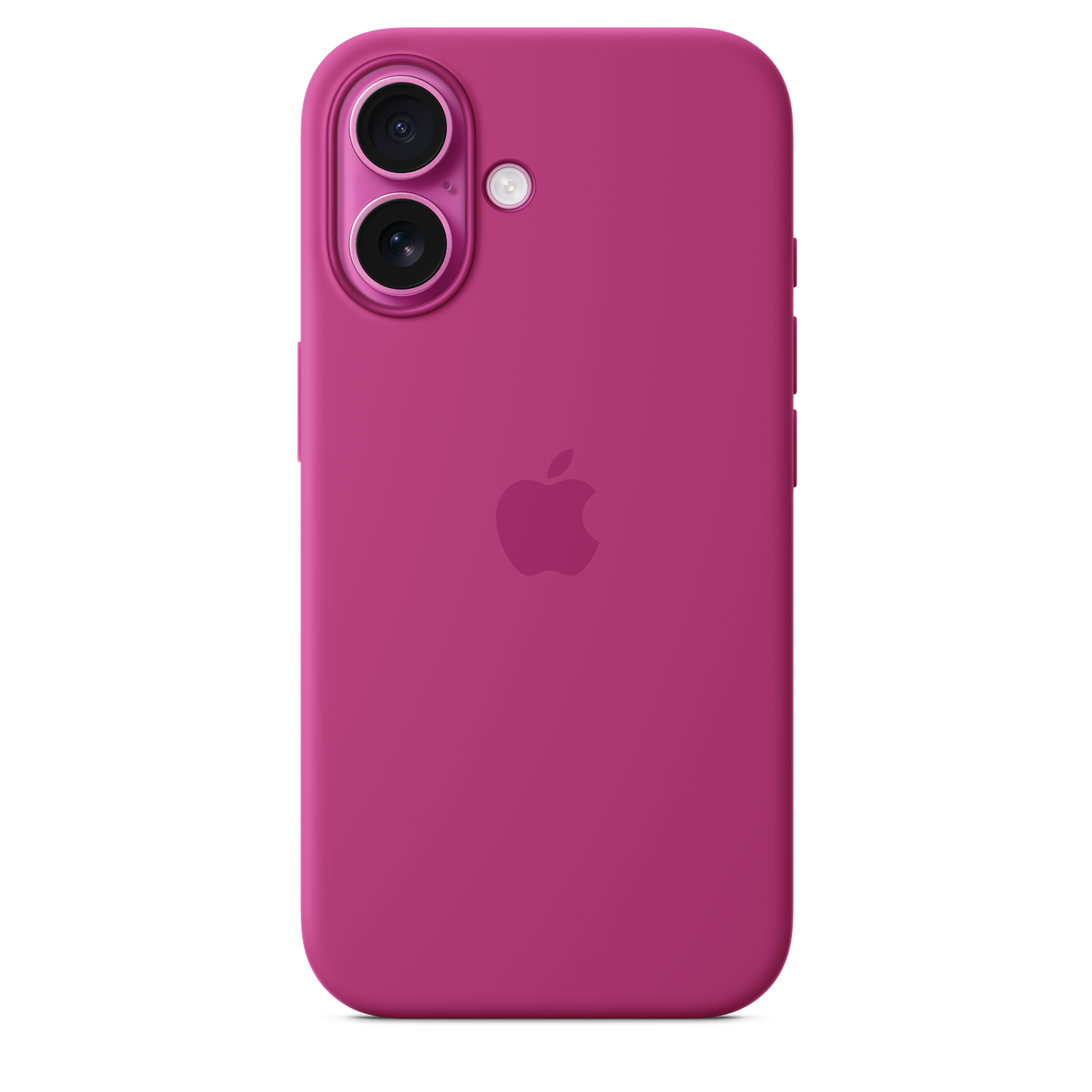 iPhone 16 Silicone Case sa MagSafe-om - Fuchsia - iSTYLE RS