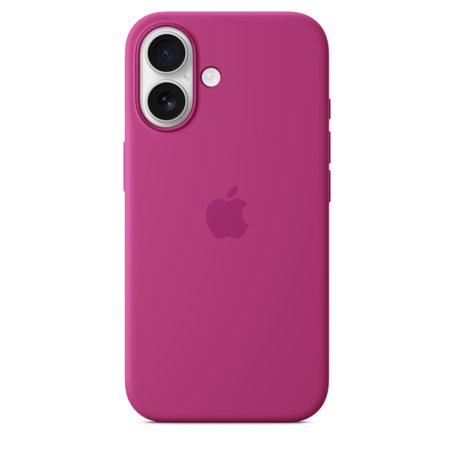 iPhone 16 Silicone Case sa MagSafe-om - Fuchsia - iSTYLE RS