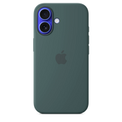 iPhone 16 Silicone Case sa MagSafe-om - Lake Green - iSTYLE RS