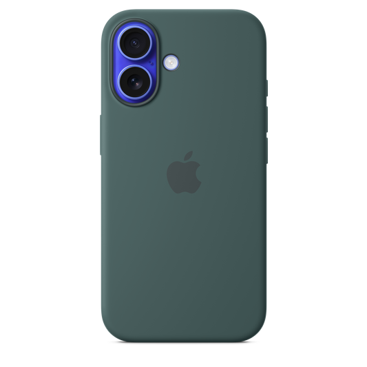 iPhone 16 Silicone Case sa MagSafe-om - Lake Green - iSTYLE RS