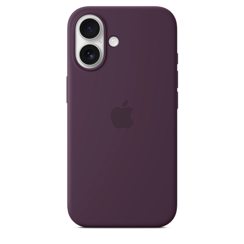 iPhone 16 Silicone Case sa MagSafe-om - Plum - iSTYLE RS